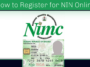 how to register for nin online in Nigeria without visiting NIMC Office