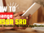 How to Change SRD Phone Number Without Application ID