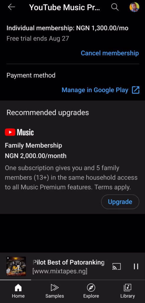I mistakenly used YouTube Music and now I'm Addicted to it 1 screenshot 20250708 1320316630414462524702139
